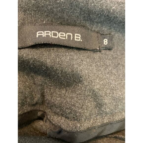 Arden B side zipper gray boot cut dress pants size 8 - Picture 3 of 9